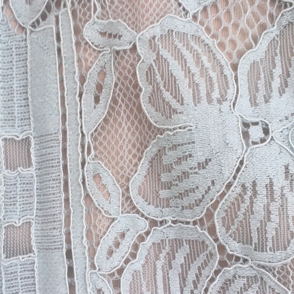 Lulu’s mint lace crop top - Picture 5 of 6